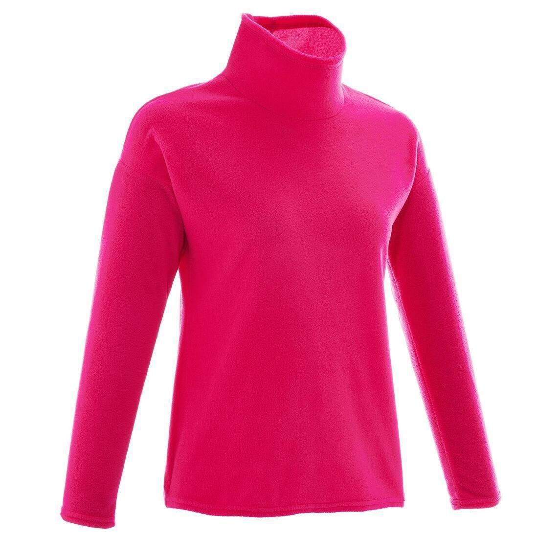 Forclaz 20 Women Mountain Hiking Fleece, Black, No Color, large image number 8