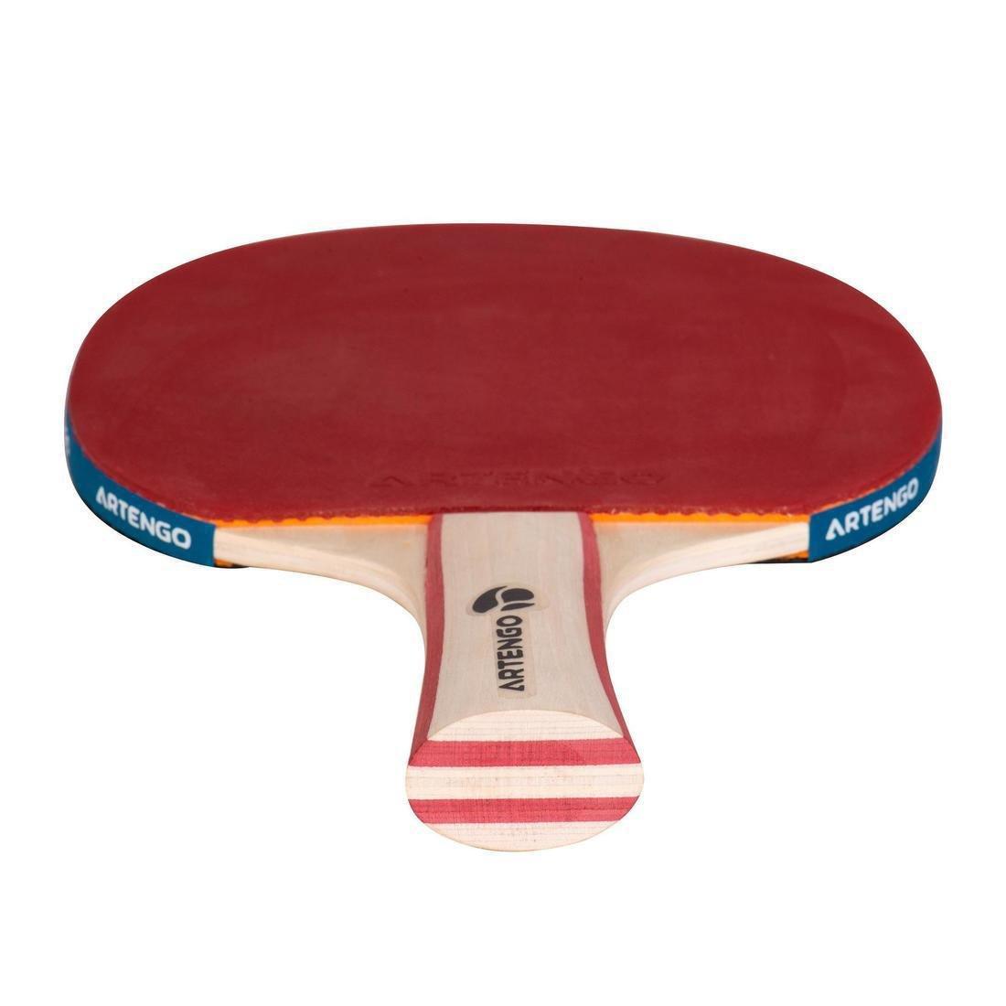 PONGORI - Concave Free Table Tennis Set: PPR 130 3 Balls, Black