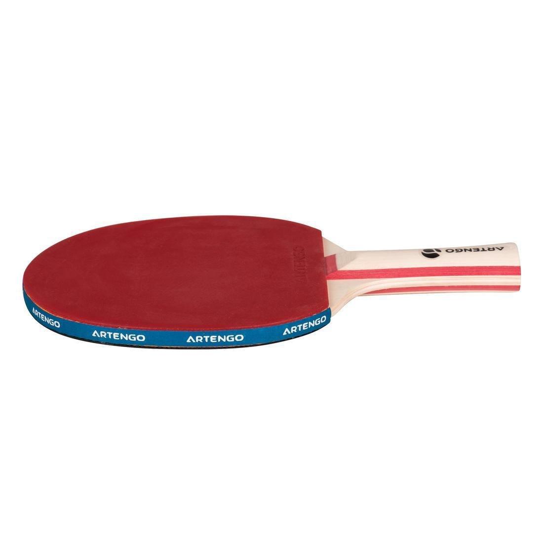 PONGORI - Concave Free Table Tennis Set: PPR 130 3 Balls, Black