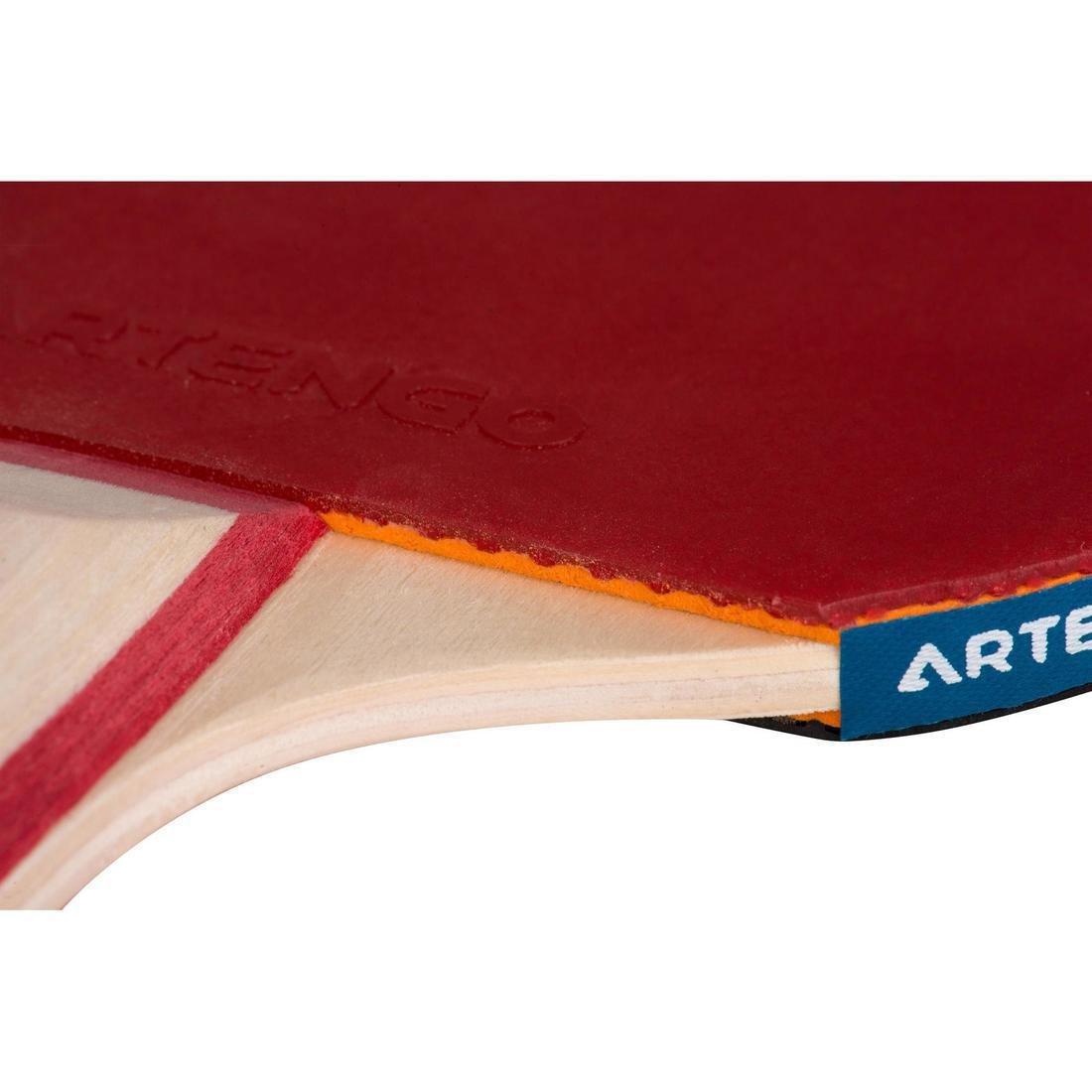 Concave Free Table Tennis Set: PPR 130 3 Balls, Black, No Color, large image number 7