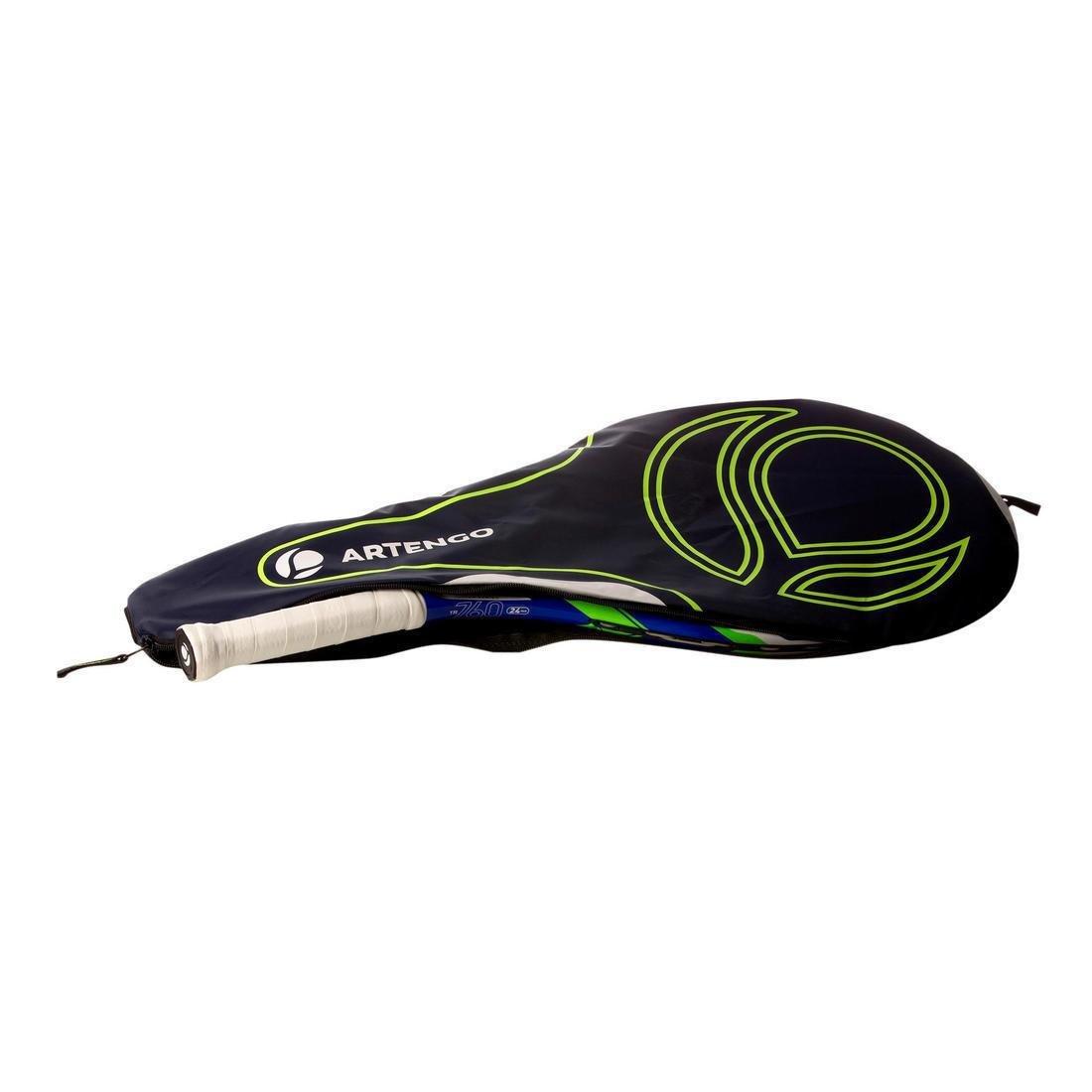 Kids Tennis Racket Cover Tl700, Dark Blue, No Color, large image number 8