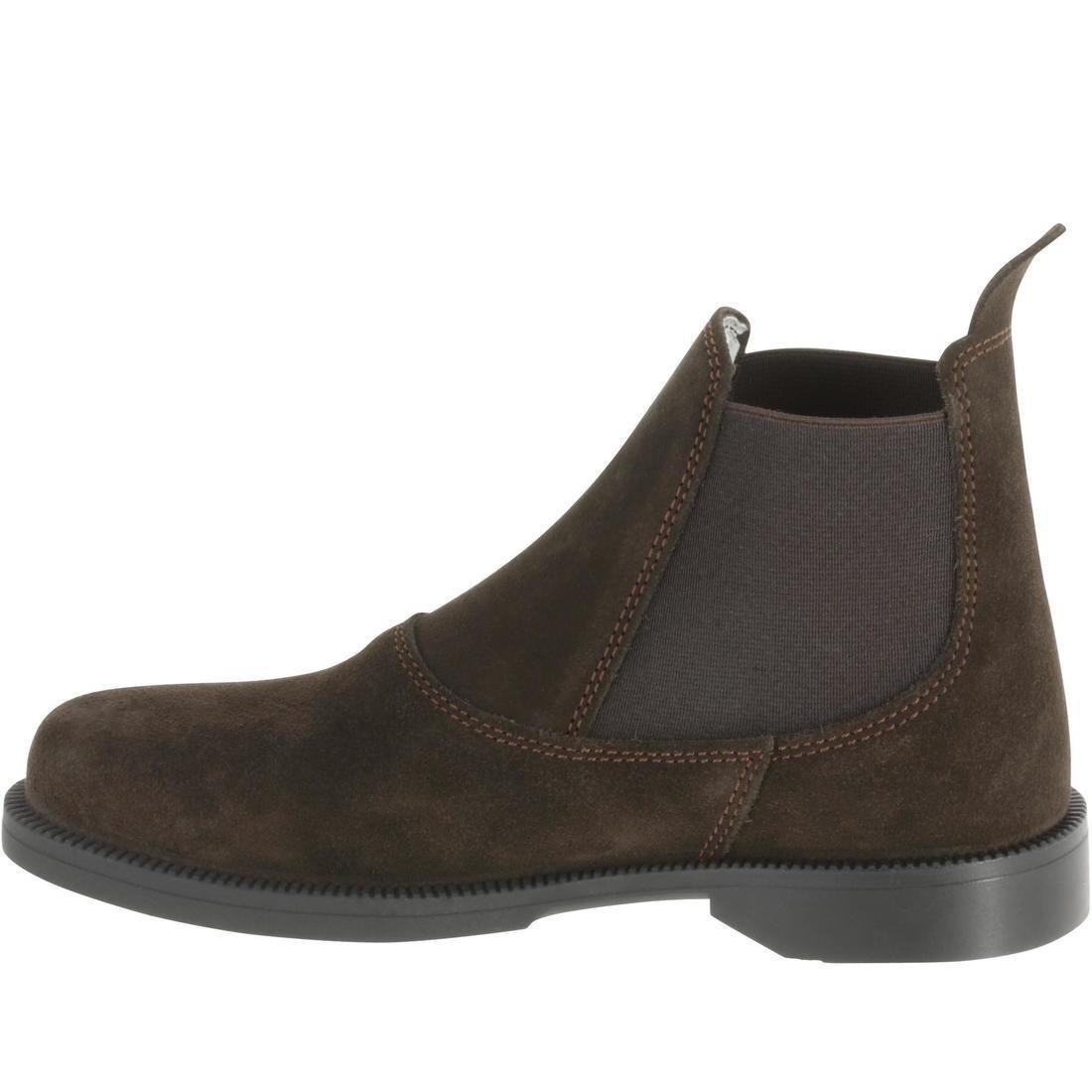 Classickids Horse Ridingleather Jodhpur Boots, Brown, No Color, large image number 3