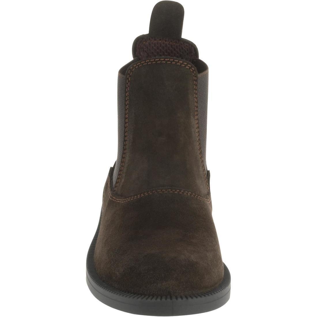 Classickids Horse Ridingleather Jodhpur Boots, Brown, No Color, large image number 4