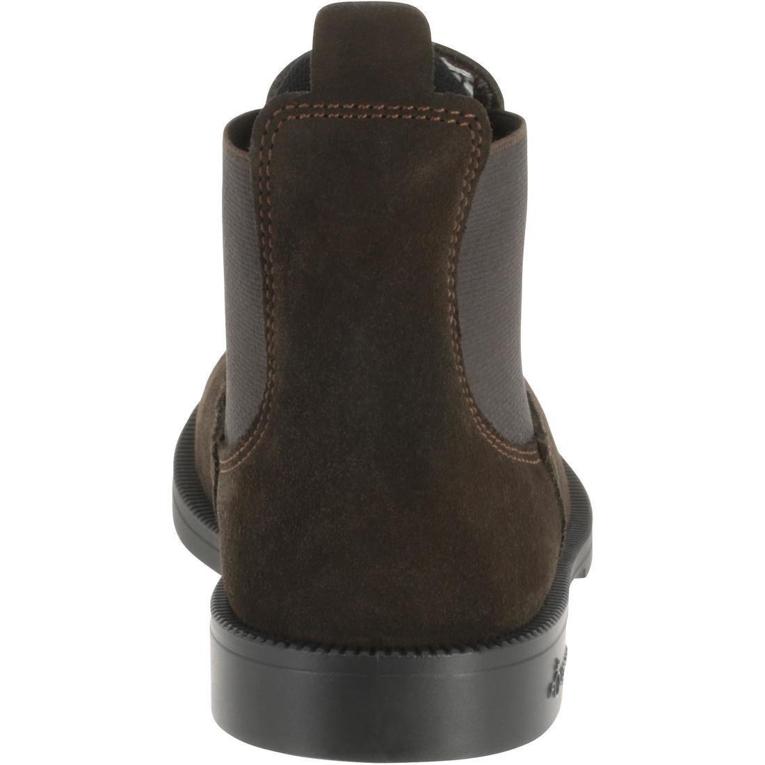 Classickids Horse Ridingleather Jodhpur Boots, Brown, No Color, large image number 5