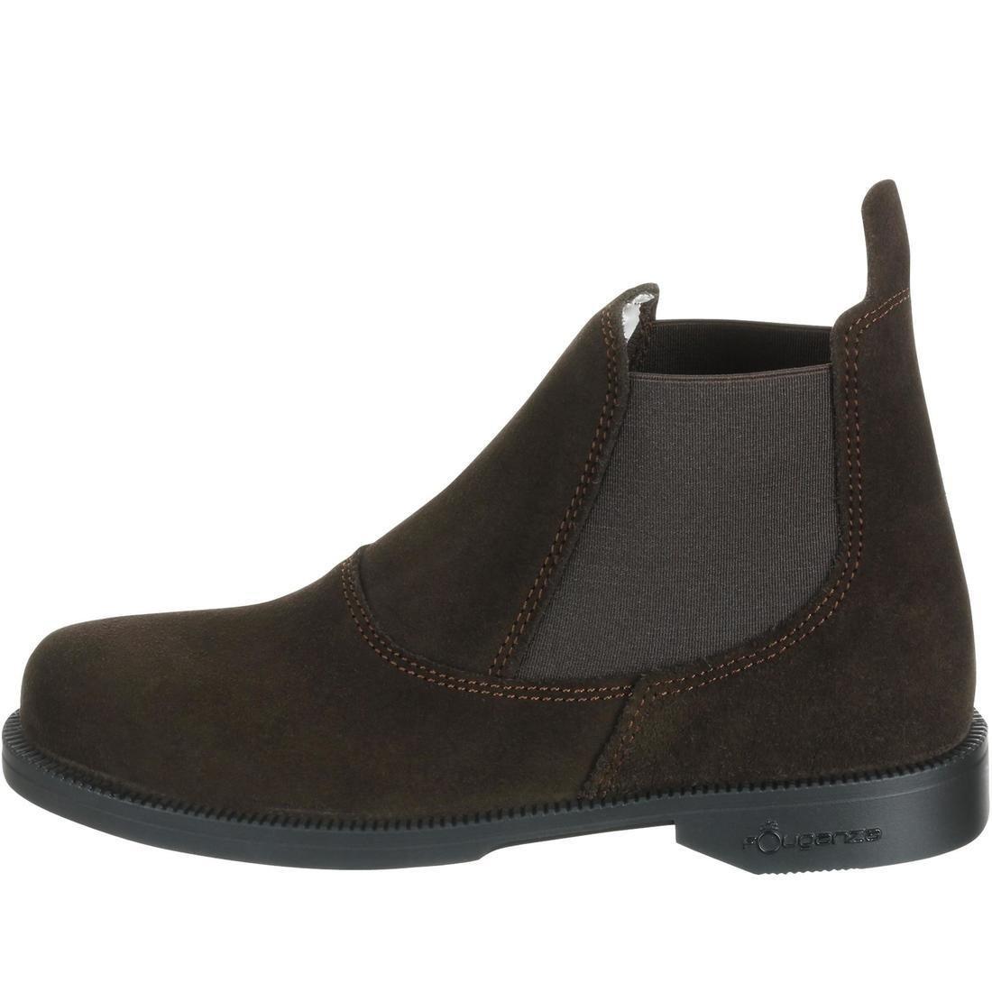 Classickids Horse Ridingleather Jodhpur Boots, Brown, No Color, large image number 8