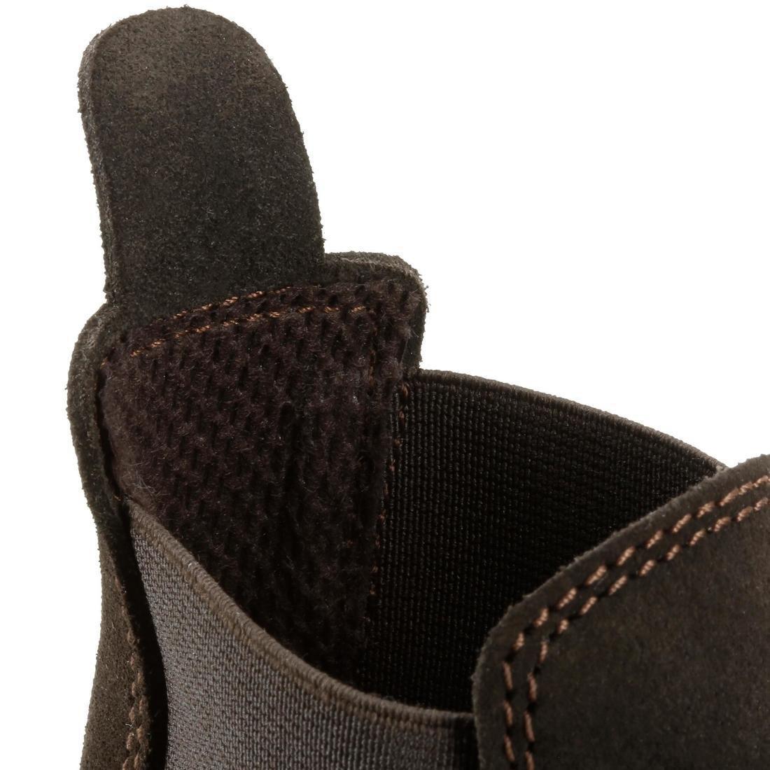 Classickids Horse Ridingleather Jodhpur Boots, Brown, No Color, large image number 12