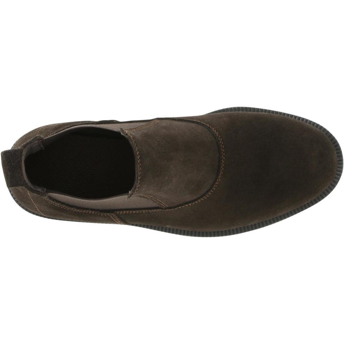 Classic Adult Horse Riding Leather Jodhpur Boots, Walnut Brown, No Color, large image number 5