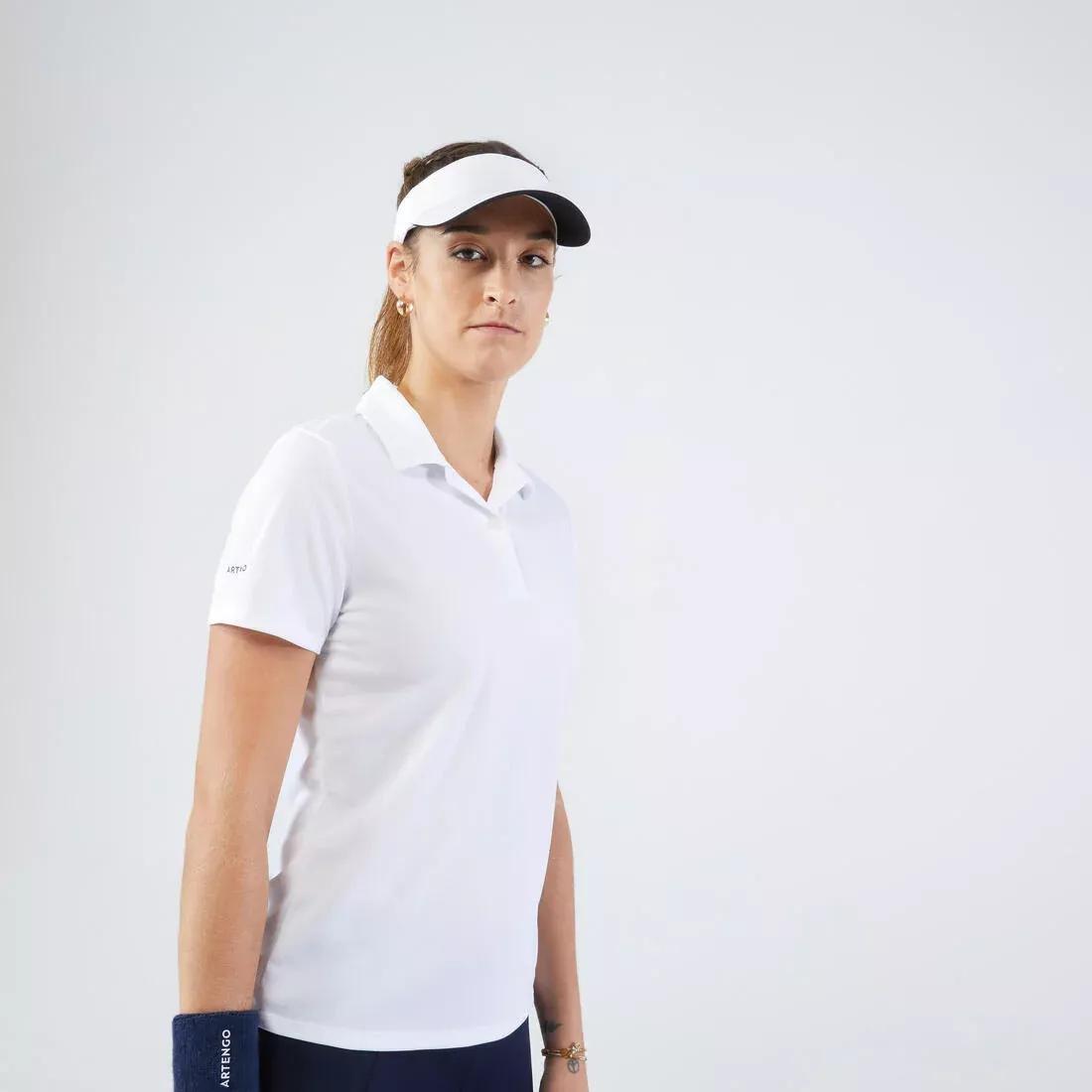 WoMens Tennis Polo Dry100 , Navy Blue, , large image number 12