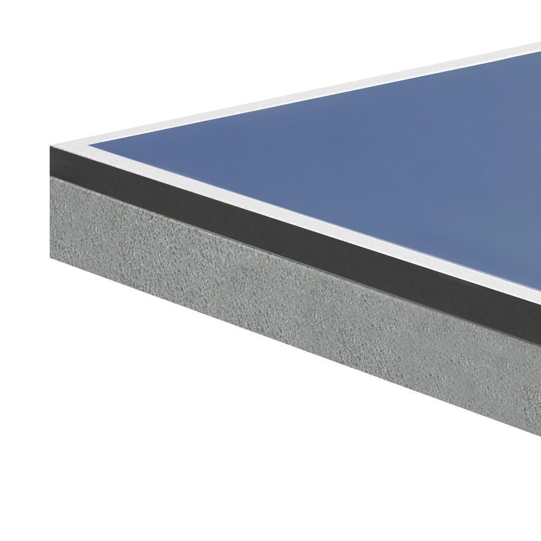 BLUE 100 Indoor Table Tennis Table, No Color, large image number 4