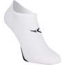 DOMYOS - Invisible Fitness Cardio Training Socks Twin-Pack-White