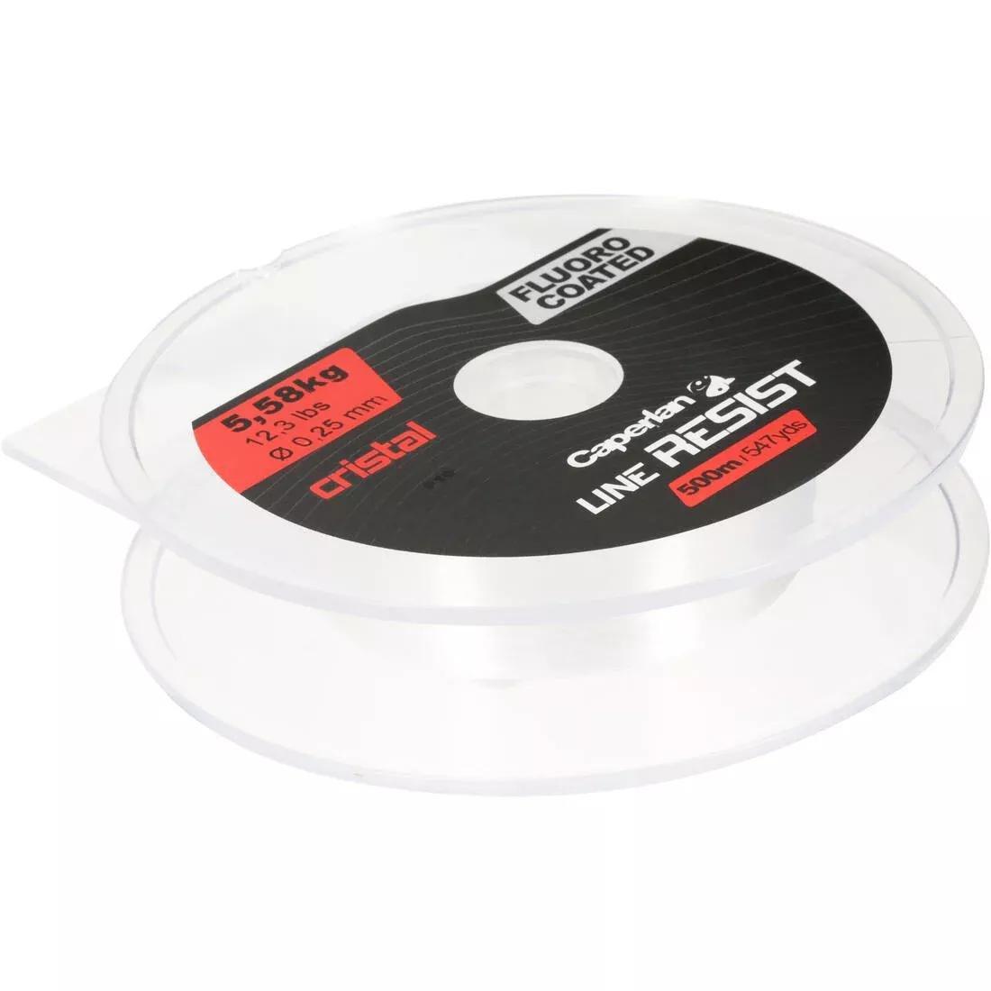 Line Resist Cristal 500 M Sea Fishing Line, White, White, No Color, large image number 1