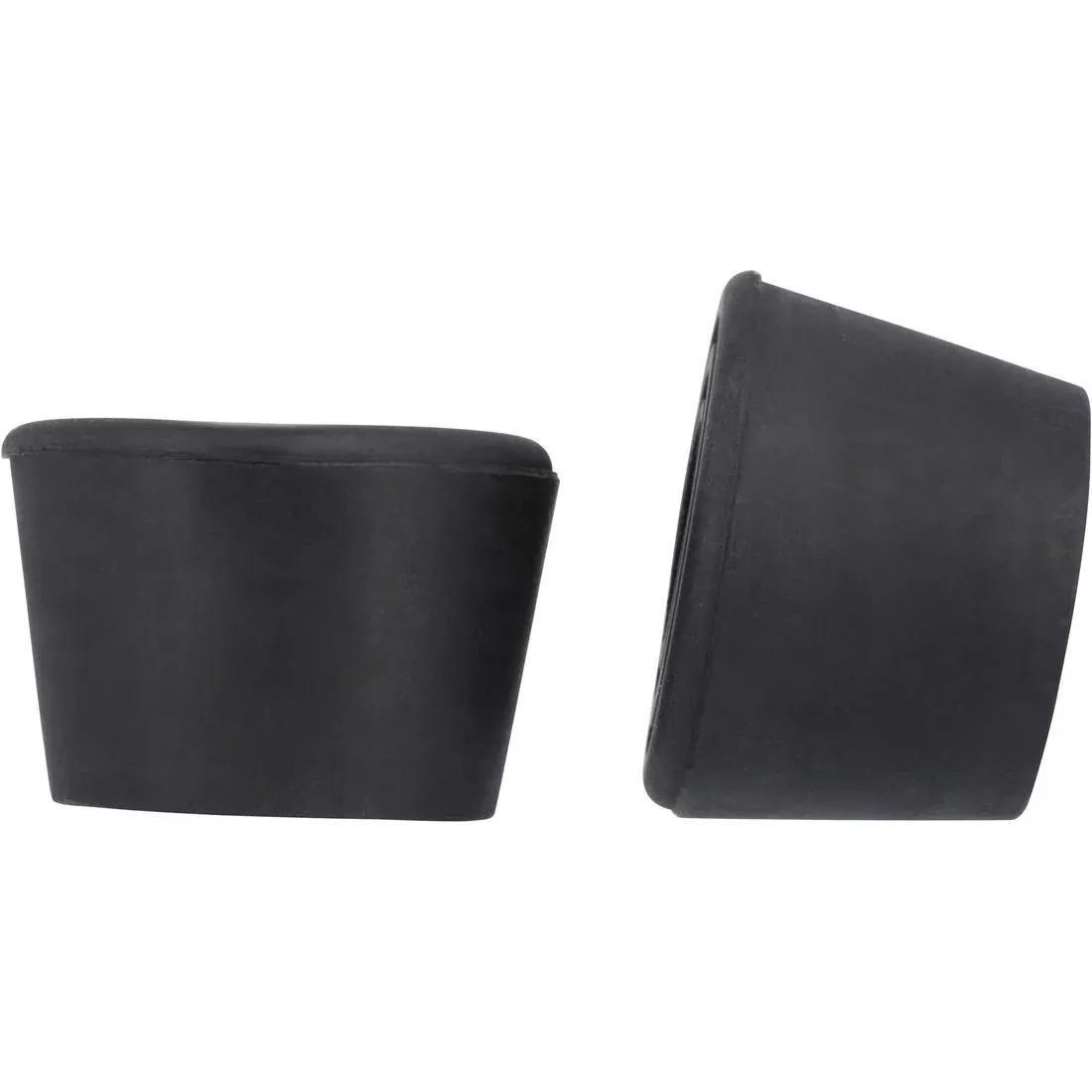 Adult Quad Roller Skate Brake Pads Twin-Pack, Black, No Color, large image number 0