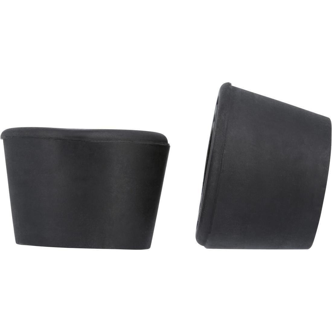 Adult Quad Roller Skate Brake Pads Twin-Pack, Black, No Color, large image number 4