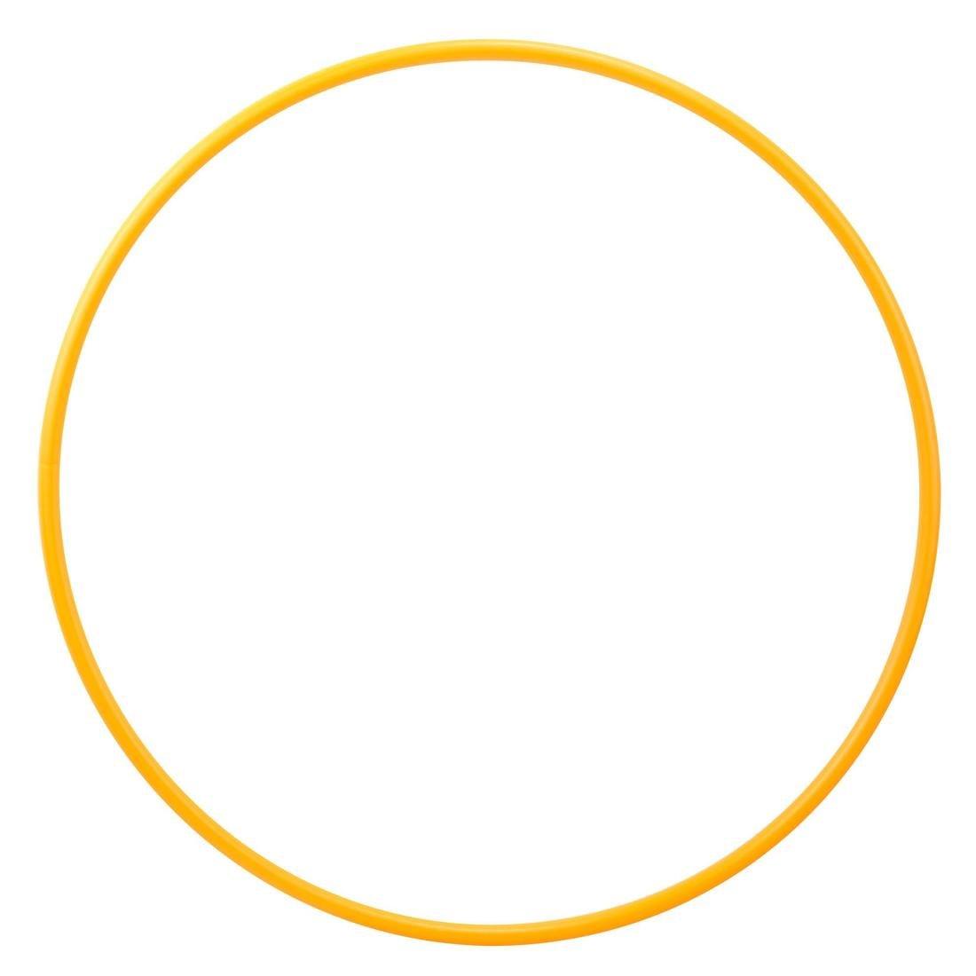 Rhythmic Gymnastics 75 cm Hoop, Orange, No Color, large image number 2