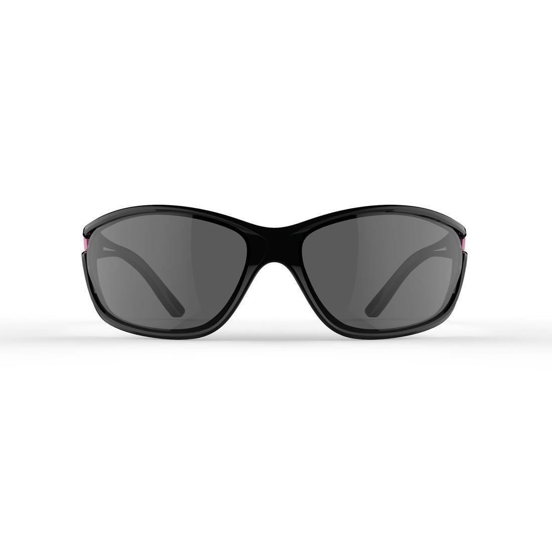 Unisex Runstyle Category 3 Running Glasses, Black, No Color, large image number 1