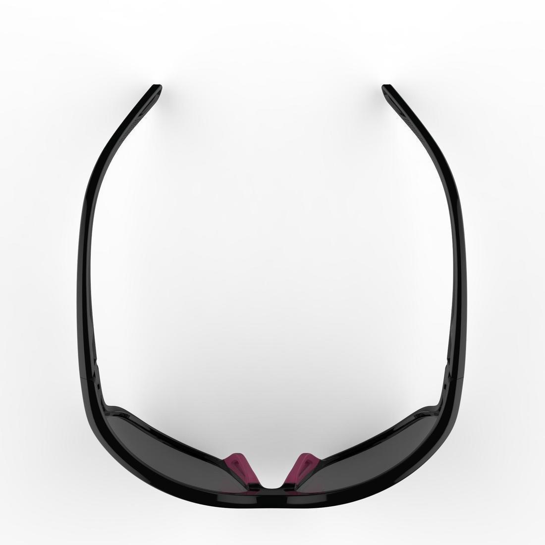 Unisex Runstyle Category 3 Running Glasses, Black, No Color, large image number 3
