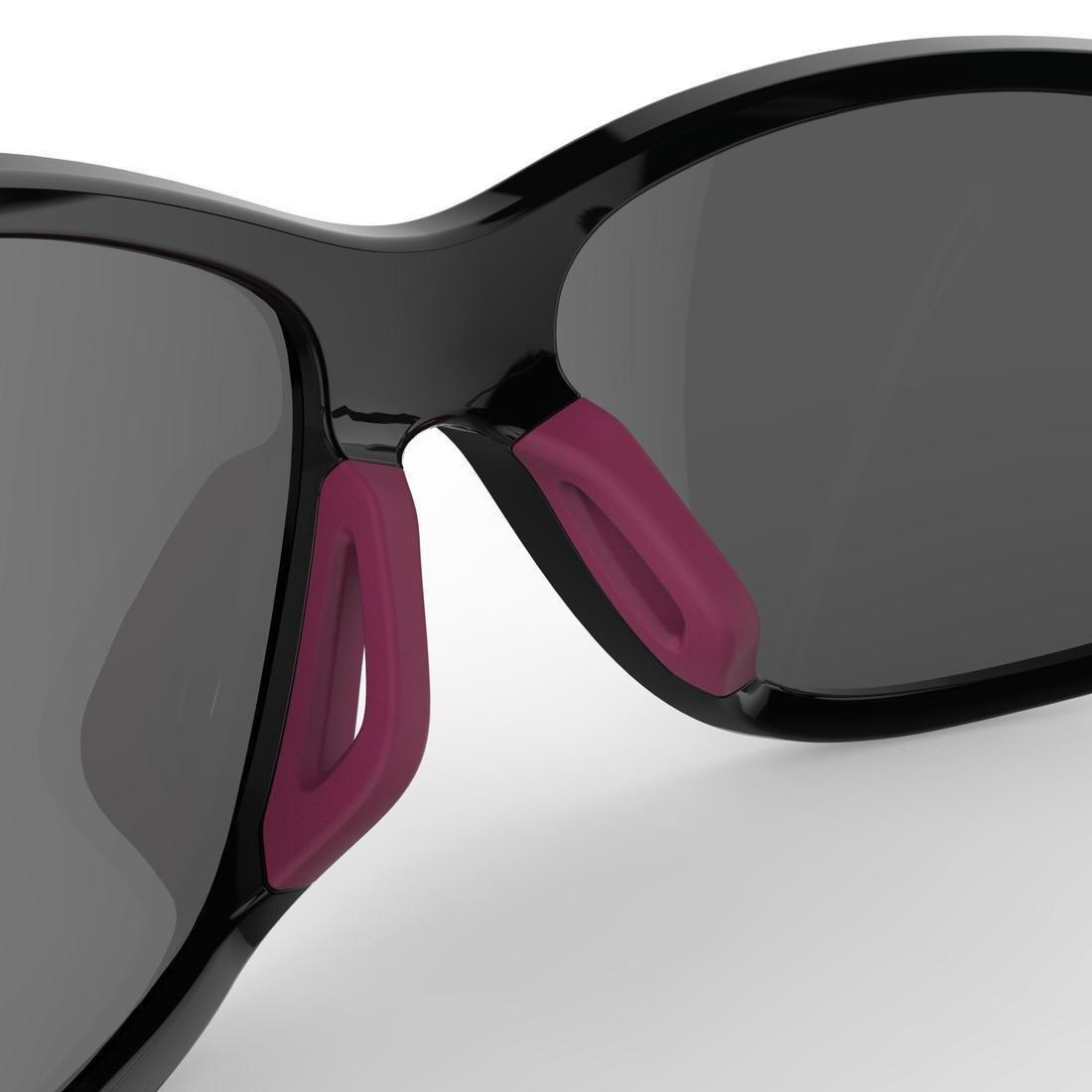 Unisex Runstyle Category 3 Running Glasses, Black, No Color, large image number 5