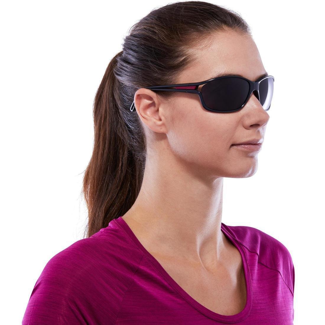 Unisex Runstyle Category 3 Running Glasses, Black, No Color, large image number 10