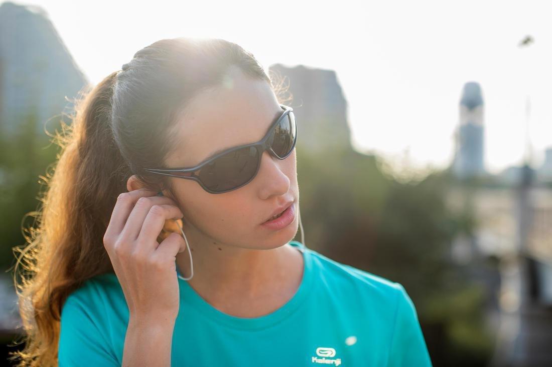 Unisex Runstyle Category 3 Running Glasses, Black, No Color, large image number 11