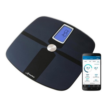 NEWFEEL - Scale 700 Connected Scales With Impedance, Black