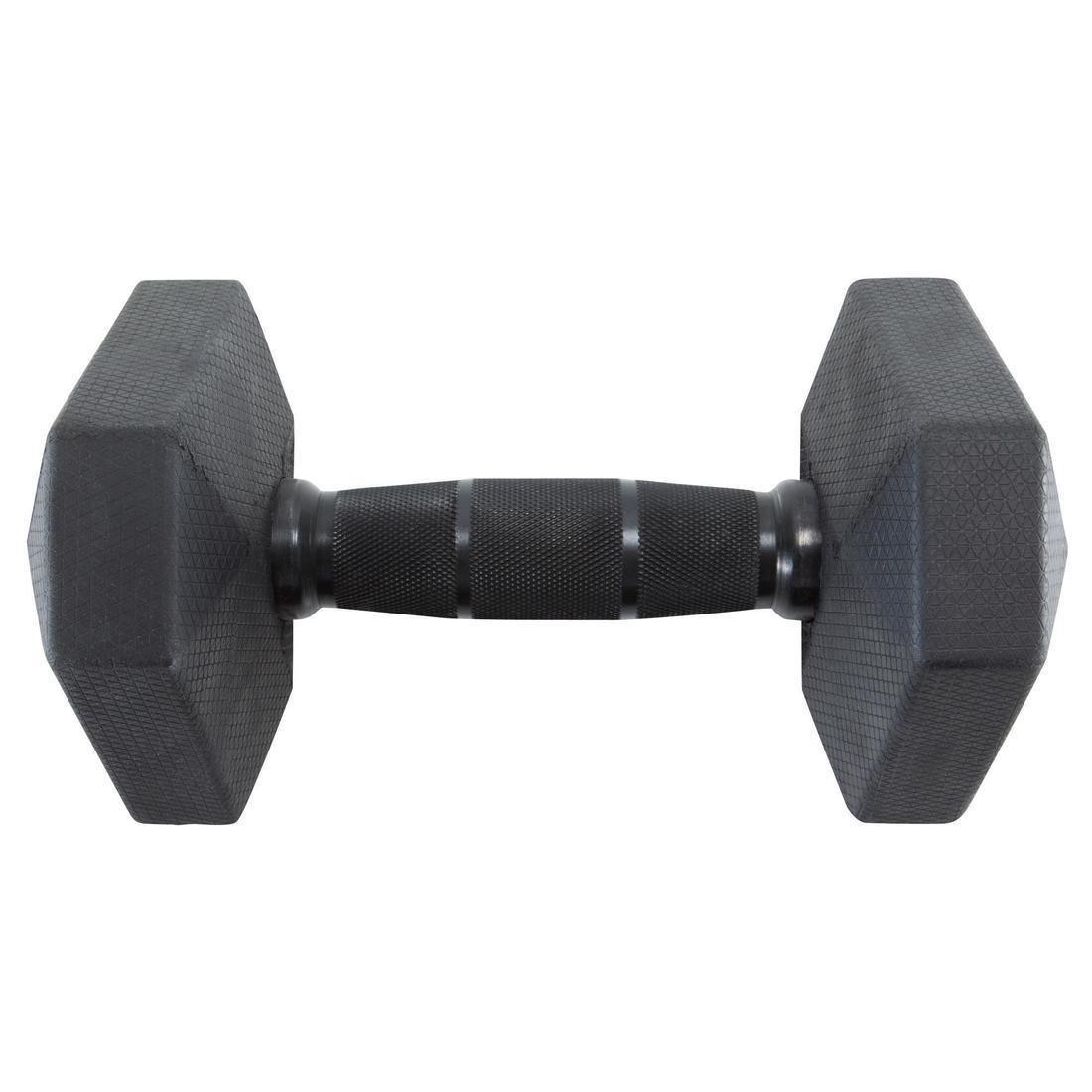 CORENGTH - Hex Dumbbell 5kg, Black