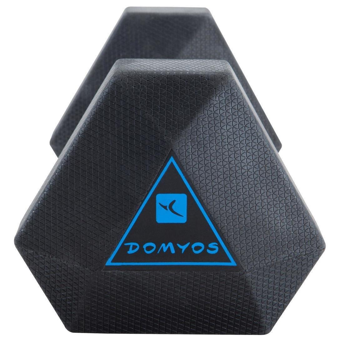 Hex Dumbbell 7.5 kg, Black, No Color, large image number 3