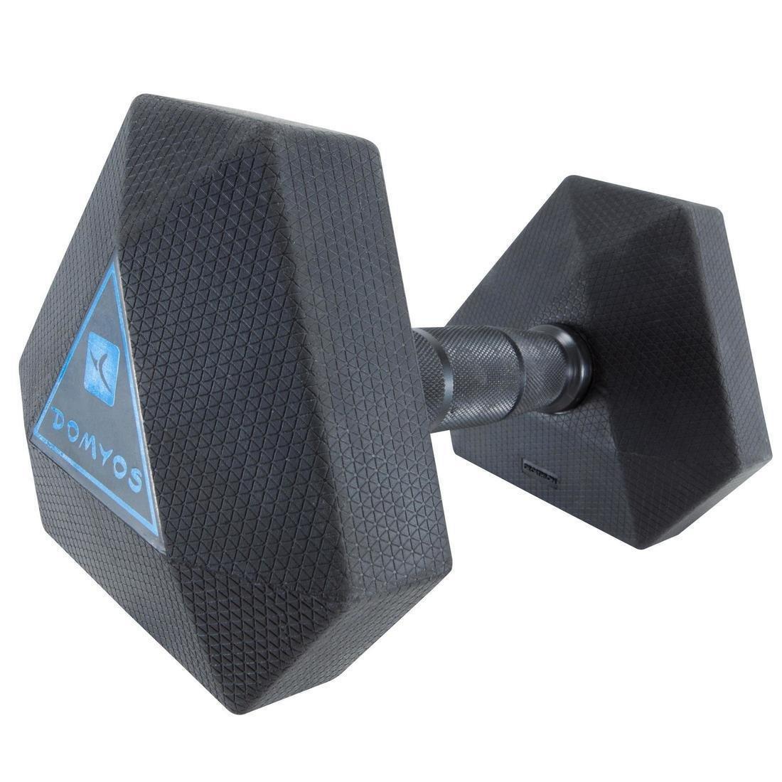 CORENGTH - Hex Dumbbell 7.5 kg, Black