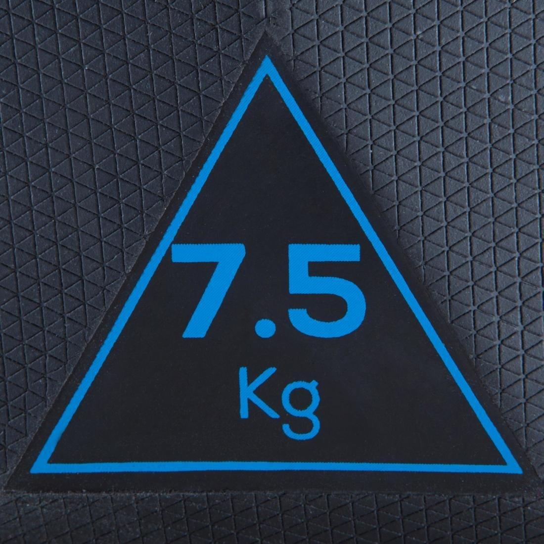 Hex Dumbbell 7.5 kg, Black, No Color, large image number 9