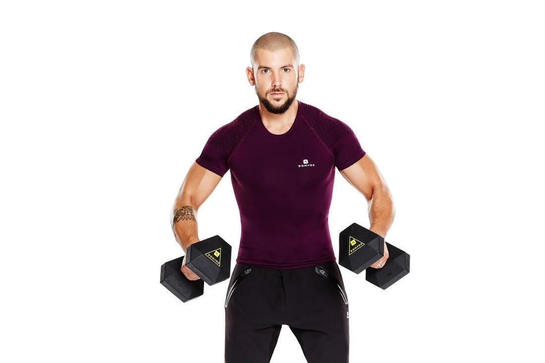 Hex Dumbbell 10kg, Black, No Color, large image number 14