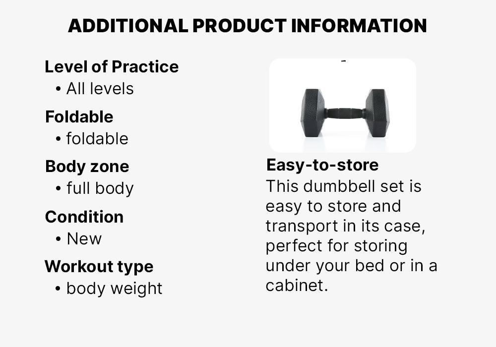 Hex Dumbbell 10kg, Black, No Color, large image number 16