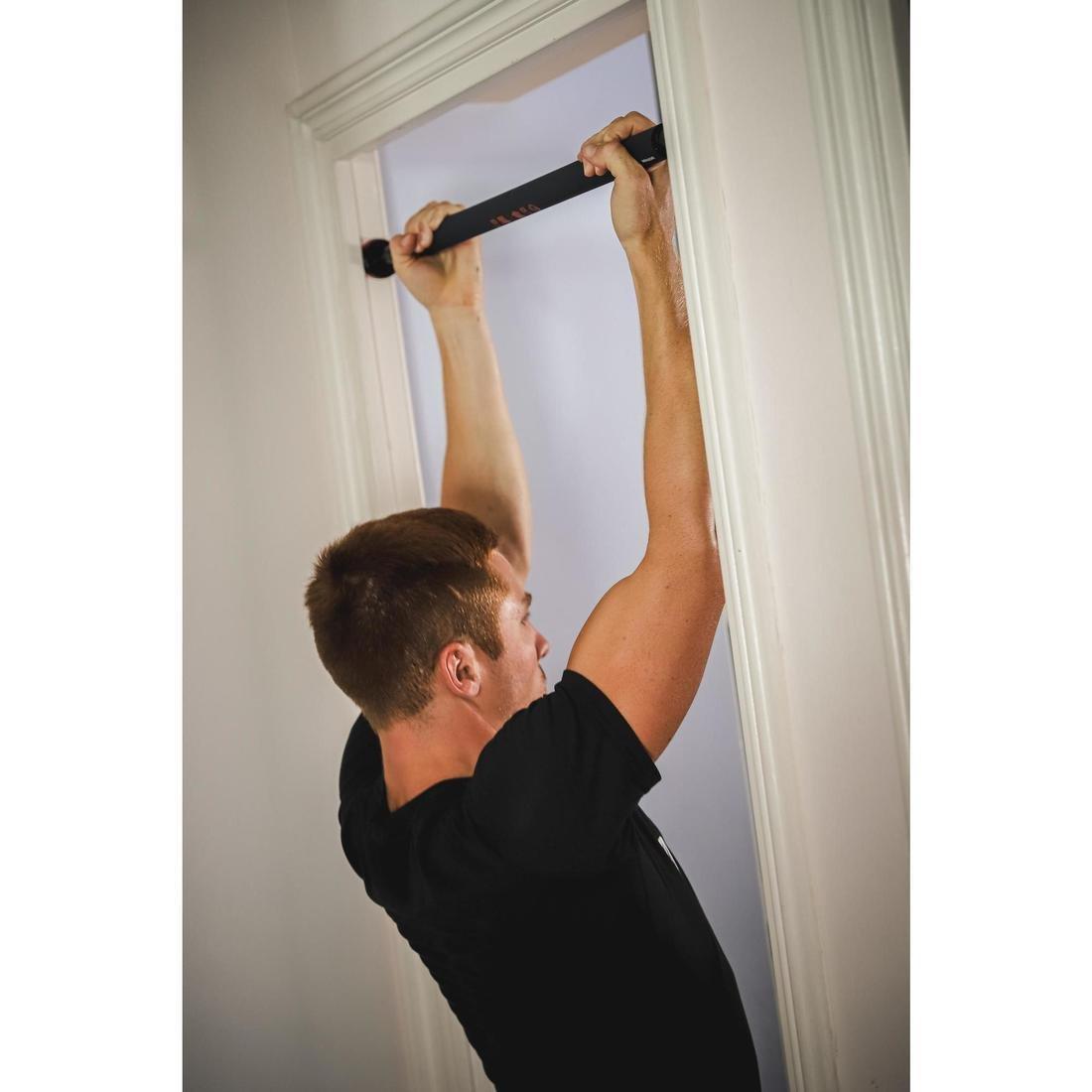 Strength Training Pull-Up Bar, No Color, large image number 4