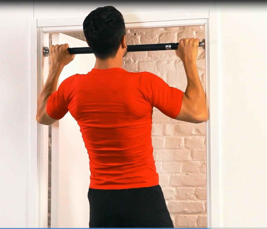 Strength Training Pull-Up Bar, Black, , large image number 11