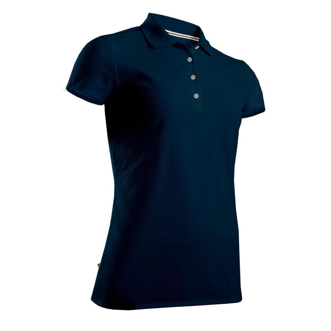 Women's Golf Polo Shirt, Asphalt Blue, No Color, large image number 6
