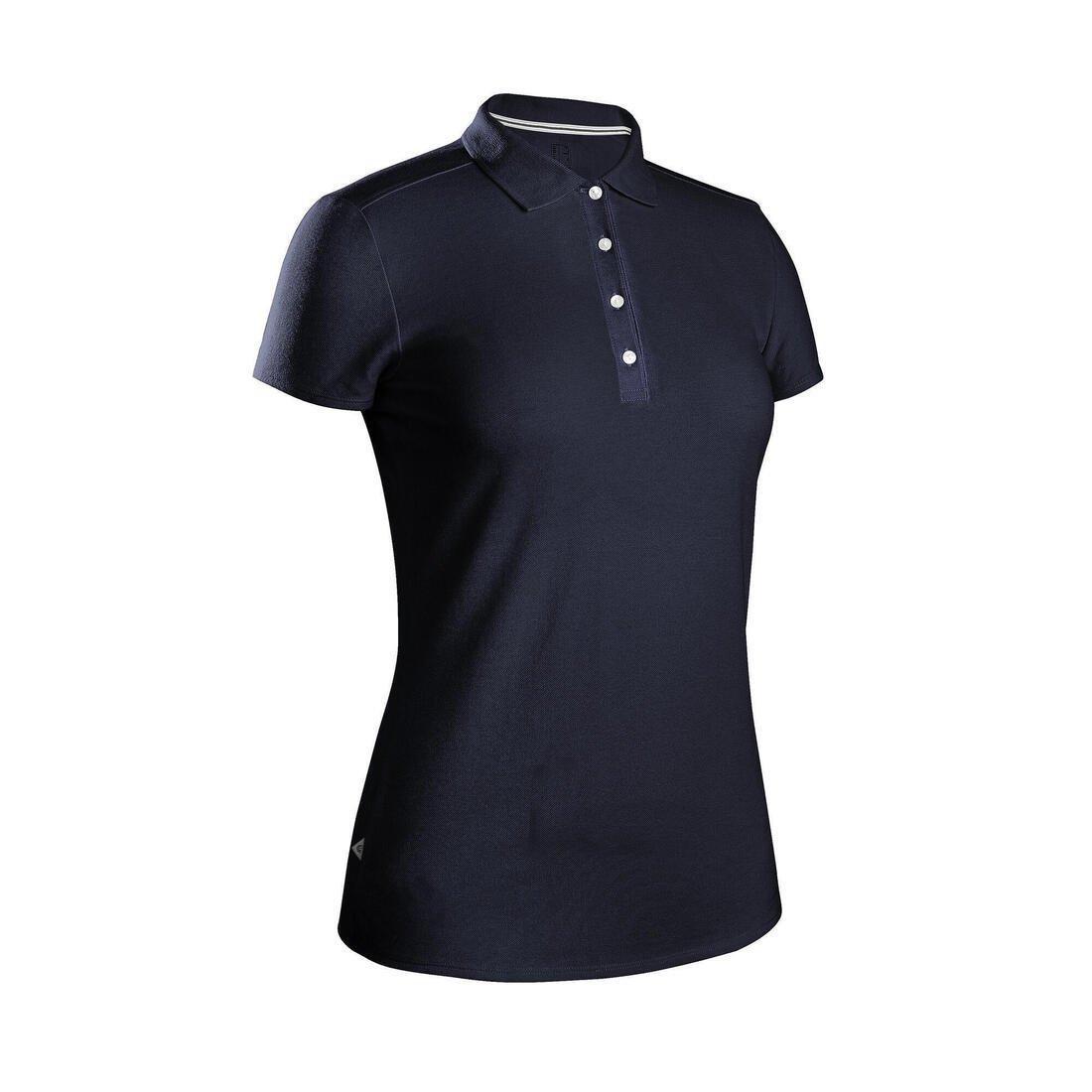 Women's Golf Polo Shirt, Asphalt Blue, No Color, large image number 12