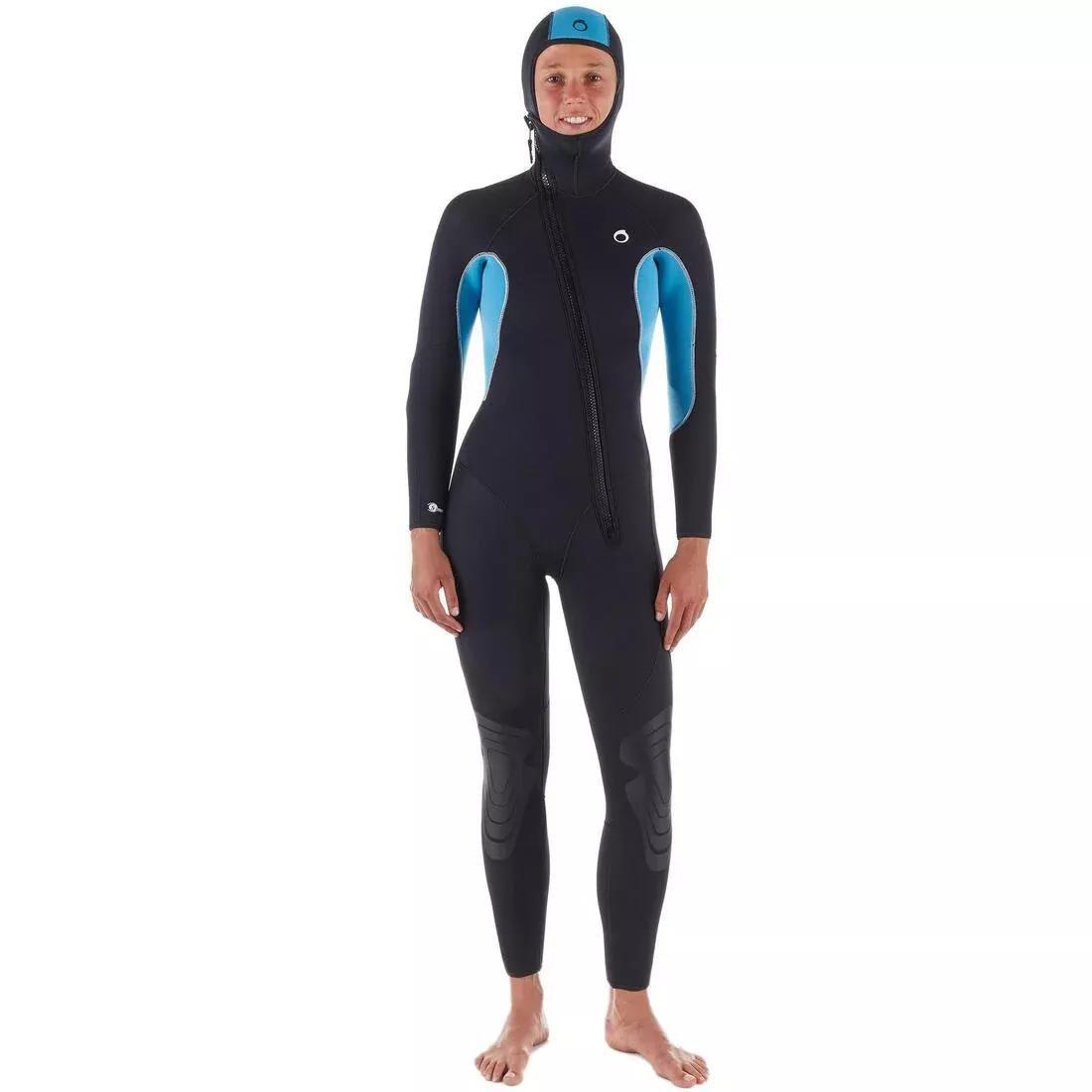 SUBEA--Wetsuit SCD 100 W 5.5mm, No Color, large image number 2