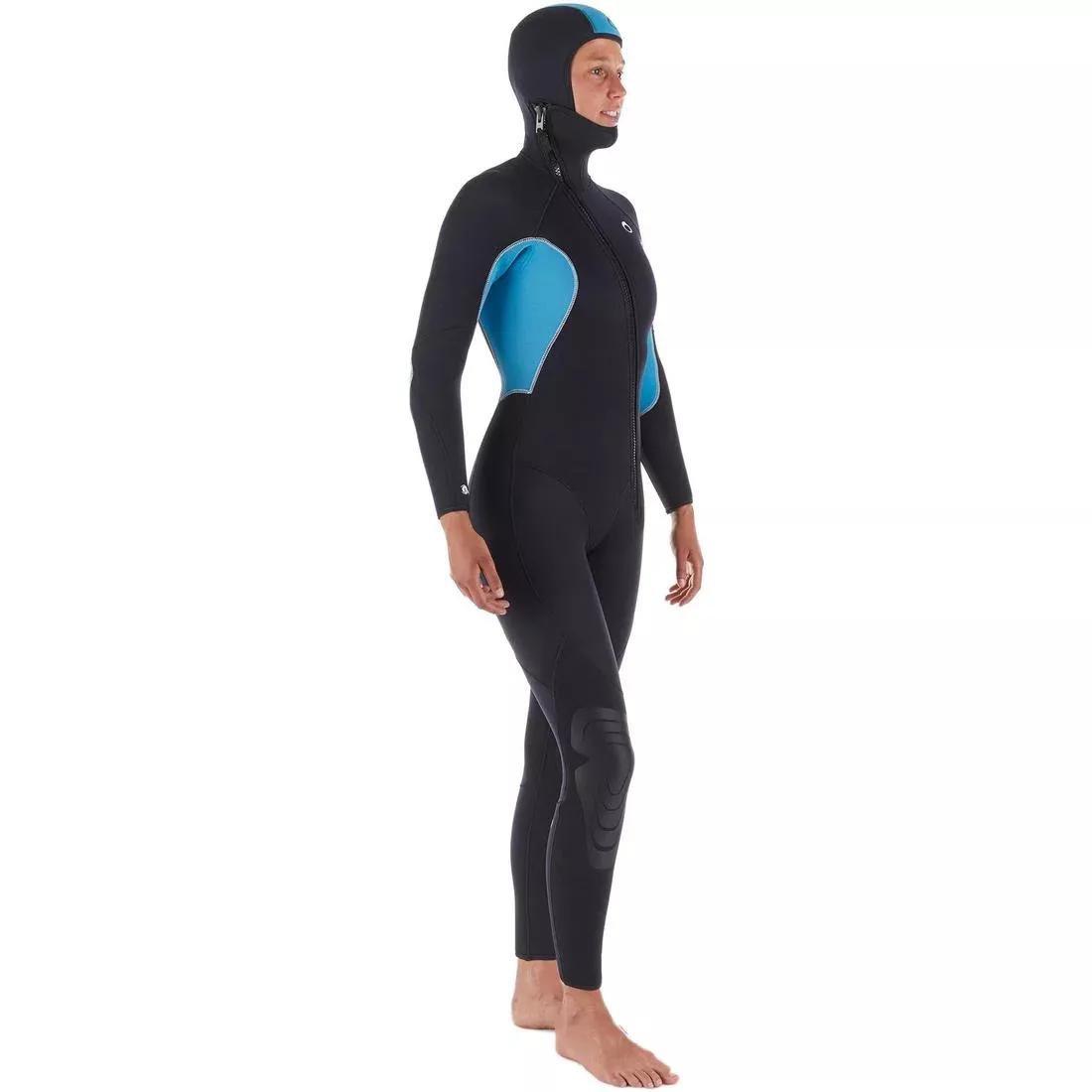 SUBEA--Wetsuit SCD 100 W 5.5mm, No Color, large image number 3