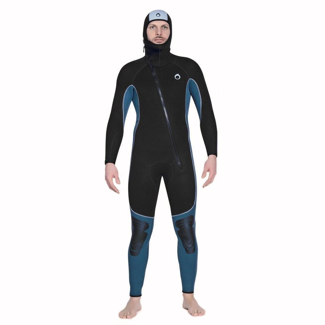 Subea-Orion Blue-Wetsuit Scd 1 00 M 5.5Mm, Turquoise, , large image number 6