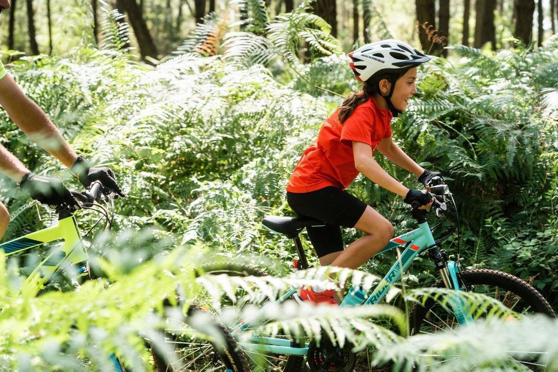 100 Kids' Cycling Shorts, Black, No Color, large image number 5