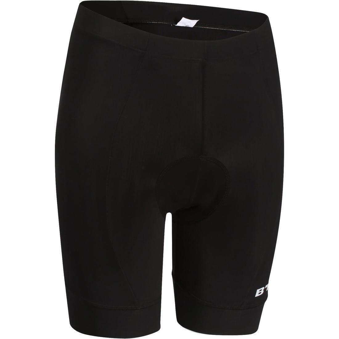 Bibless Sport Cycling Shorts - Rc100, Black, , large