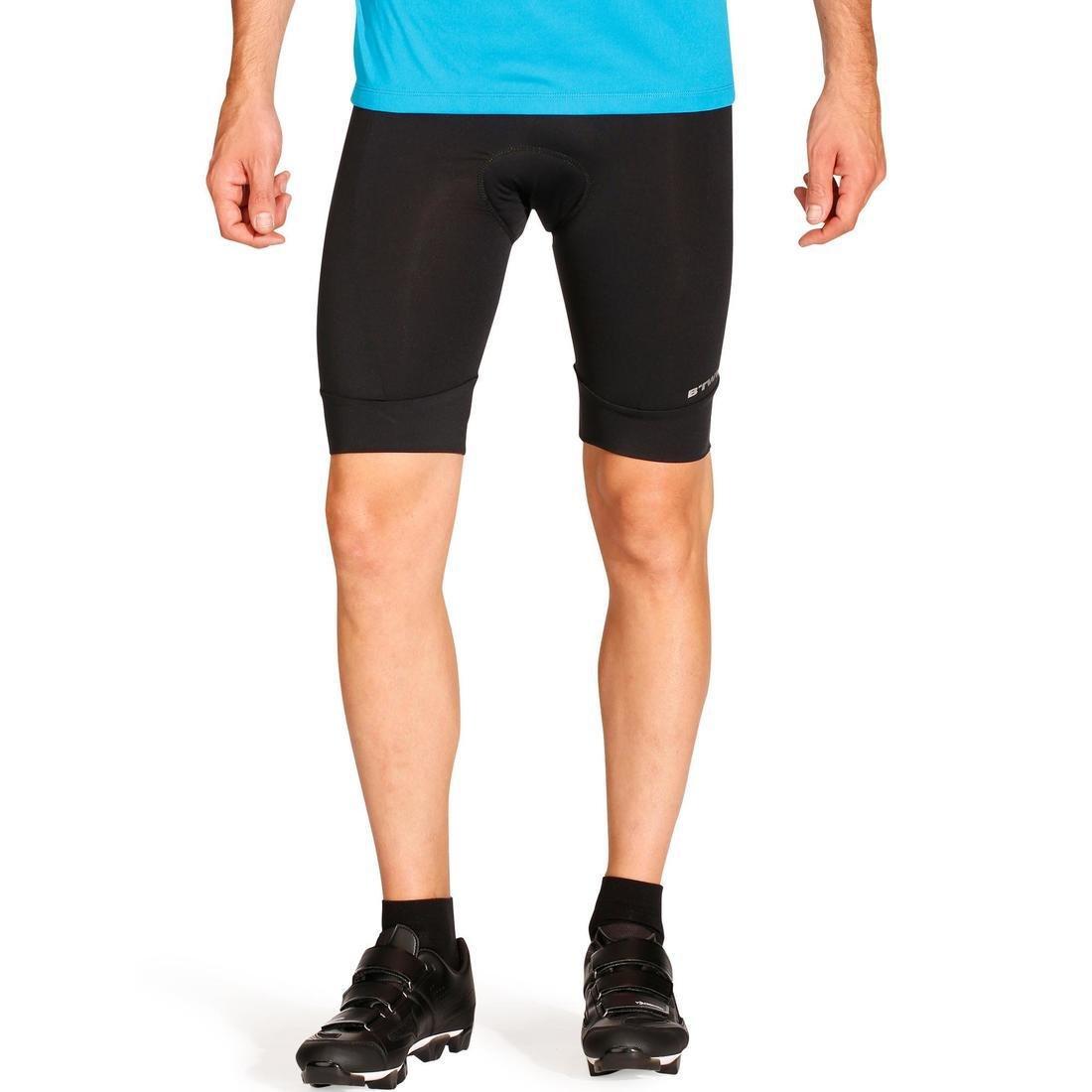 Essential Bibless Road Cycling Shorts, Black, No Color, large image number 1