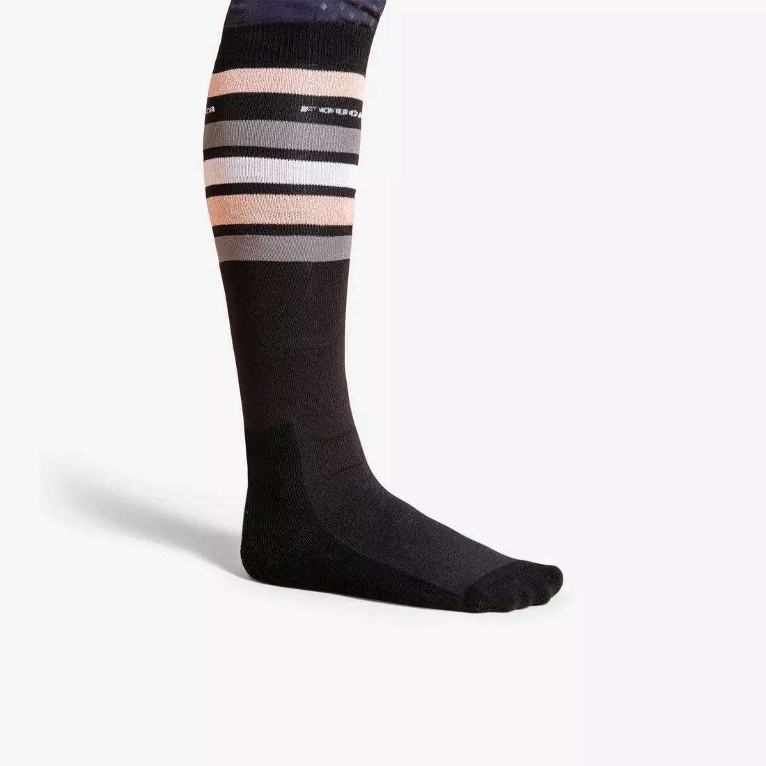 BasicAdult Socks, Black, No Color, large image number 6