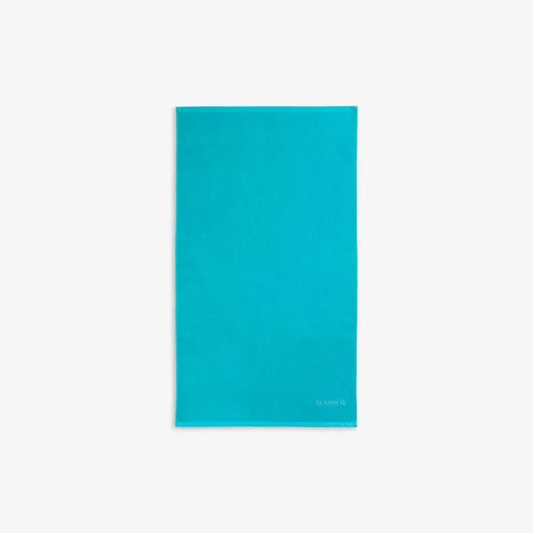 Towel, Aquamarine, No Color, large image number 1