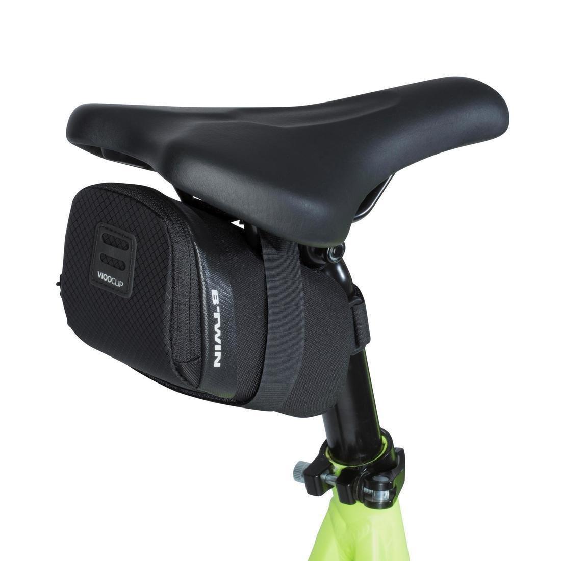 BTWIN - 500 Bike Saddle Bag Black