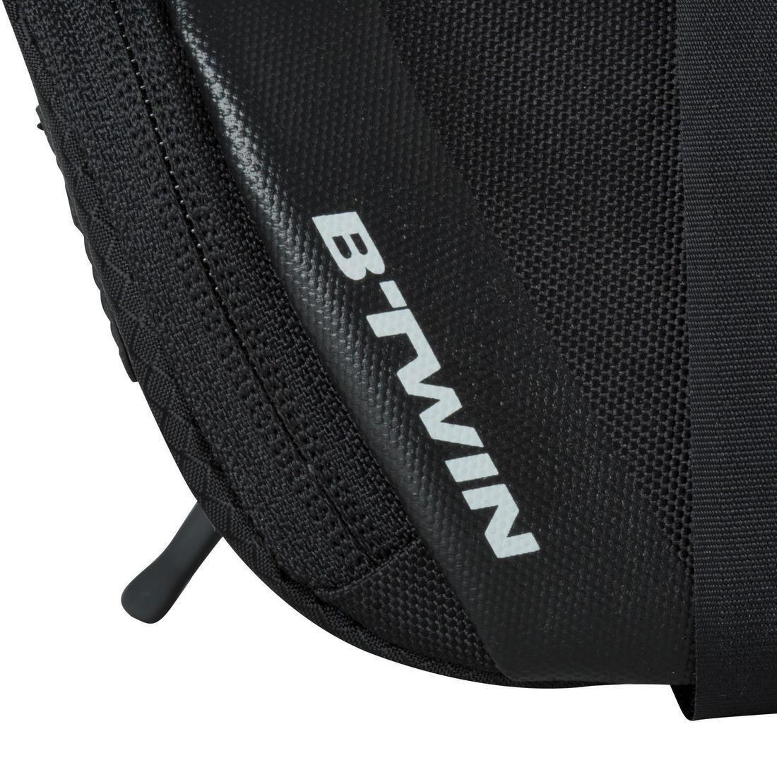 BTWIN - 500 Bike Saddle Bag Black