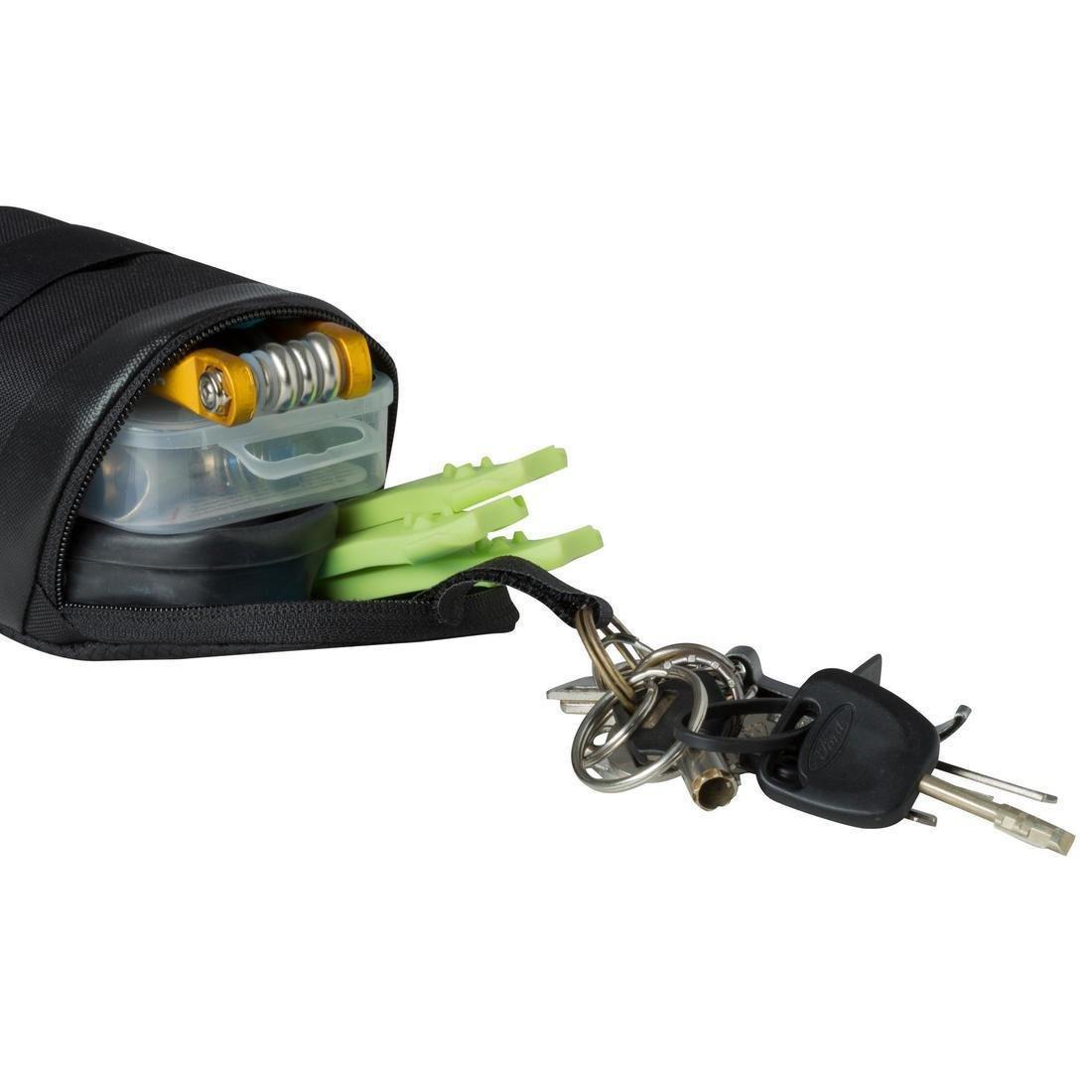 500 Bike Saddle Bag Black, No Color, medium