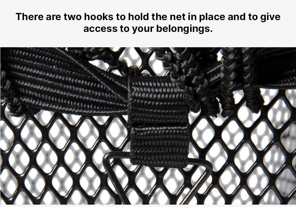 Pannier Net For Between, Black, No Color, medium