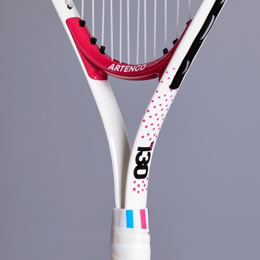 Kids' 23 Tennis Racket TR130, No Color, large image number 4