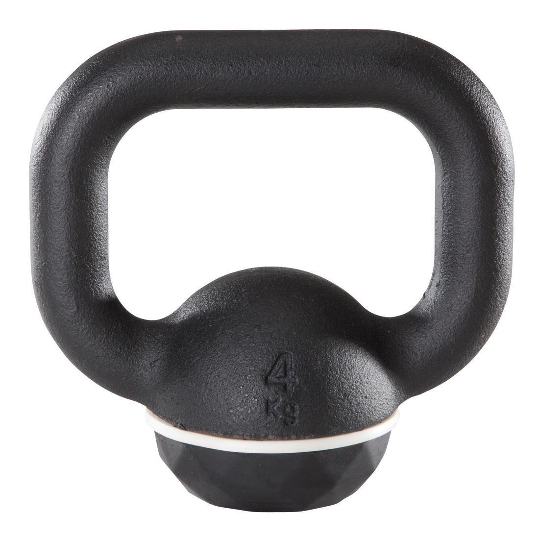 Cast Iron Kettlebell With Rubber Base 4 Kg, No Color, large image number 2