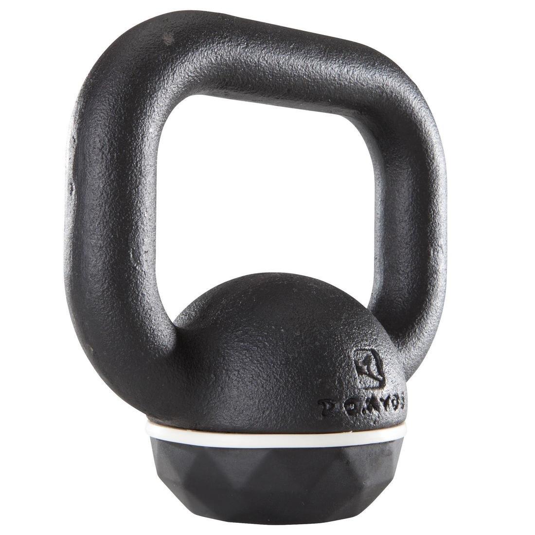 Cast Iron Kettlebell With Rubber Base 4 Kg, No Color, large image number 3