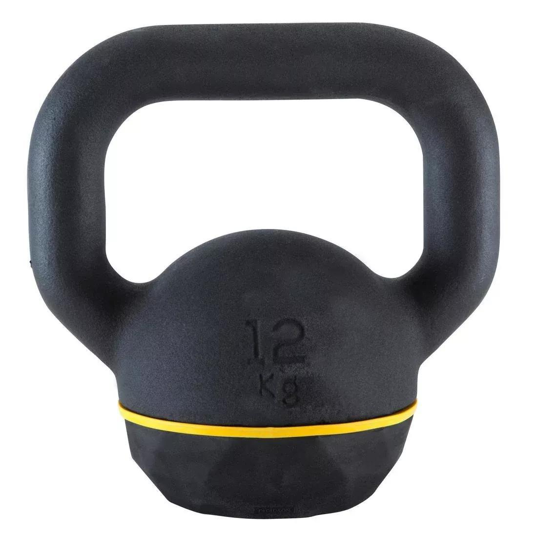 Kettlebell 12Kg, Black, No Color, large image number 0